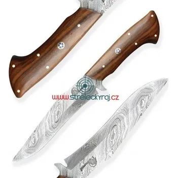 Kuchyňský nůž nůž Dellinger Damask Cocobolo Forest