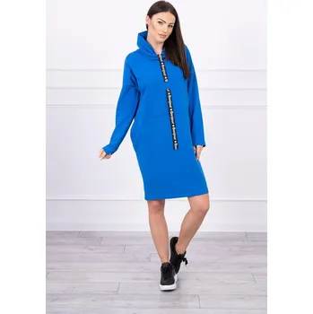 Dámské šaty Dámské chrpové šaty s kravatovou stuhou od K-Fashion, UNI i519_16066-U