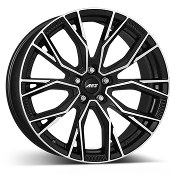 Disk Alu disk AEZ Toronto dark 8x18, 5x108, 63.4, ET45 Black/polished