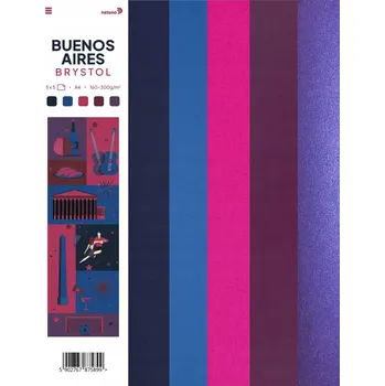 Kancelářský papír Barevný papír A4 Netuno, 25 listů