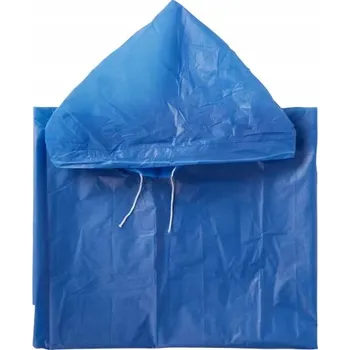 Pláštěnka Pončo pláštěnka proti dešti pončo vel. univerzální modrá