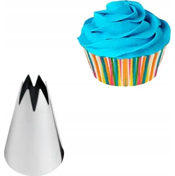 Velká cukrářská cukrářská špička 1M Otevřená Hvězda