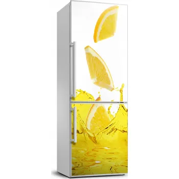 Fototapeta Nálepka na ledničku Citronová šťáva 70x190