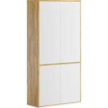 Šatní skříň Moderní dubová Skříň v loftu DEERHORN