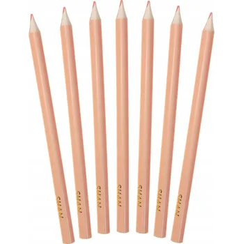 Pastelka Pastelky trojhranné silné Shan Tělové 12ks