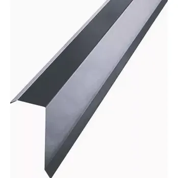 Závětrná lišta horní s odkapem Al Hliník prolisy STUCCO RAL dl.2m