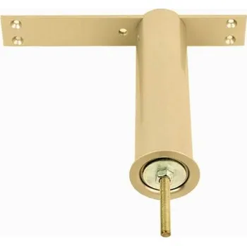 Nábytkové kování - Podpěra barového pultu pr.45 mm 180/220 zlatá metalíza