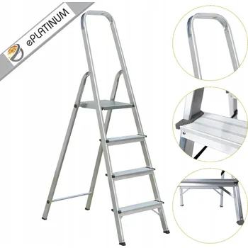 Žebřík Žebřík ePlatinum z hliníku 1 x 4 až 120 kg