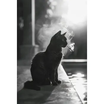 Plakát Plakát Kočičí pauza bez rámu 61 x 90,5 cm