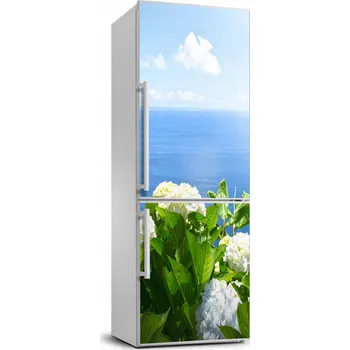 Fototapeta Samolepící tapeta na ledničku Hortenzie moře 70x190