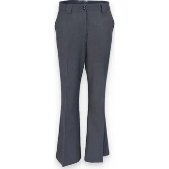 Dámské kalhoty Kalhoty s pukyB9107 Itálie barva: šedá, velikost: XS