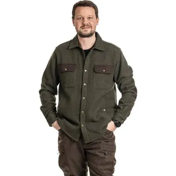 Pánská košile Dovrefjell Košile svrchní vlněná 55% Heavy Flanellitakki Velikost: 3XL