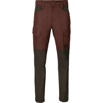 Pánské kalhoty Pánské kalhoty Härkila Scandinavian Blodstone Red/Shadow Brown 48