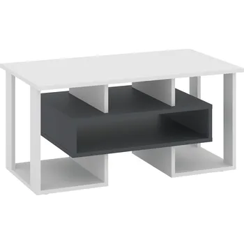 Konferenční stolek Slevadoma Konferenční stolek MALAHIT Barva: antracit + bílá