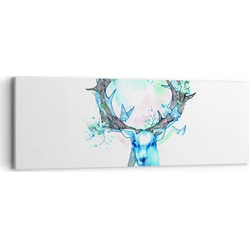 Obraz Obraz na plátně do obývacího pokoje ložnice 90x30 abstrakce foto obrazy na zeď