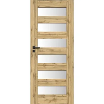 Interiérové dveře Interiérové dveře Saturn 6*6 70P dub wotan 385