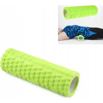 Masáž Válec Roller na cvičení a masáž jógy fitness, zelený