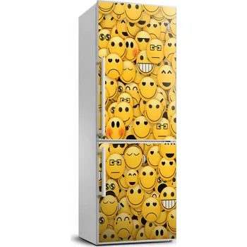 Fototapeta Samolepící fototapeta na ledničku Emotikony