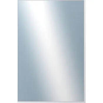 Koupelnový nábytek DANTIK - Zarámované zrcadlo - rozměr s rámem cca 40x60 cm z lišty Hliník bílá | P03-027 (7003027)