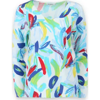 Dámský svetr Svetřík úpletový Damod DV23900 barva: bílá, velikost: L/XL