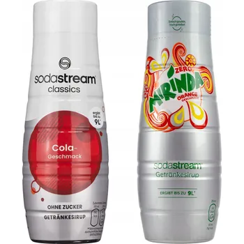 Výrobník sody SIRUPY SODASTREAM COLA ZERO MIRINDA BEZ CUKRU