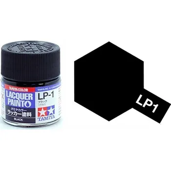 Tamiya Lacquer LP-1 Black/Černá 10ml
