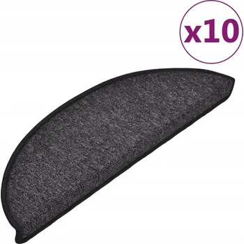 Nášlap na schod Nášlapy na schody antracitové 56x17x3cm (10 ks)