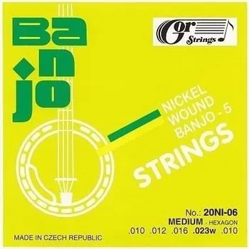 Hudebniny Gorstrings 20BNI-06 Struny pro banjo