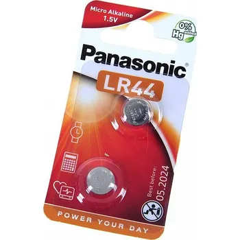 Článková baterie baterie Panasonic LR44 alkalická