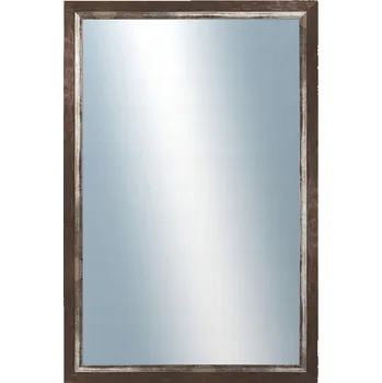 Zrcadlo Zrcadlo DANTIK nástěnné obdélníkové, dřevěný rám, 400 x 600 mm