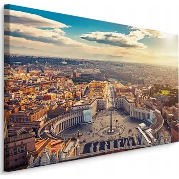 Obraz Obraz města Řím Itálie architektura obývací pokoj 70x50