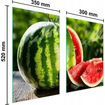 Kuchyňské prkénko Krájecí deska TMK ArtDeko sklo 2 ks