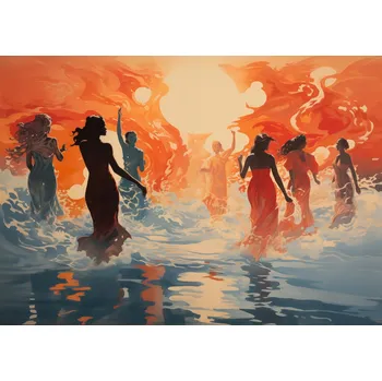 Plakát Plakát Taneczní Žár bez rámu 42 x 29,7 cm