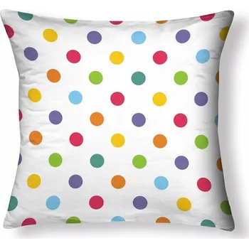 Polštář Dekorativní Polštář Polštář Do Obýváku se Vzorem Barevné Tečky