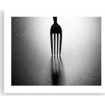 Obraz Obraz plakát na zeď bez rámu 50x40 vidlička foto plakáty do obýváku ložnice