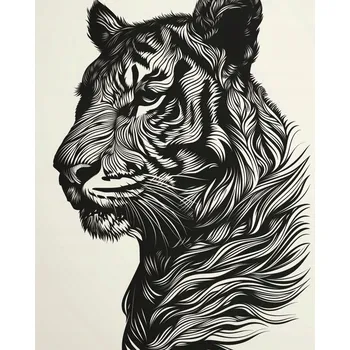Plakát Plakát Tygří Píšťalka bez rámu 40 x 50 cm