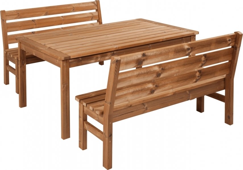 Zahradní set z masivu ThermoWood - PROWOOD - SET L4 - Samostatný set