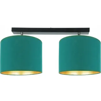 Moderní závěsné stropní svítidlo lahvově zelené stínidlo 20 cm, LED