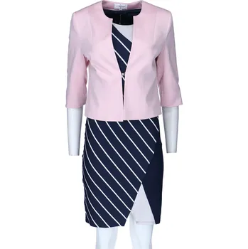 Sako -bolerko Color collection barva: růžová-pudrová, velikost: 48