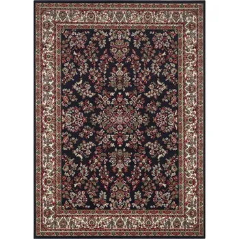 Koberec Klasický, tradiční tmavě modrý koberec do obýváku 120x160cm