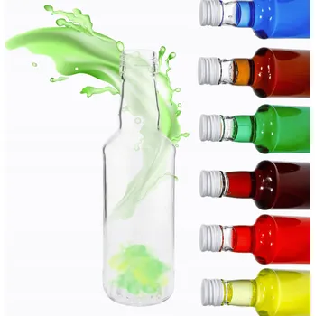 Láhev Láhev 200 ml na džus, likéry sirup, sirupy, fi28 1 Ks BEZ UZÁVĚRU