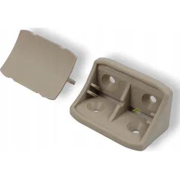 police X20 Rohové spojky komandorki, podpěry pro police, dvojité, VĚZ 24x24 mm