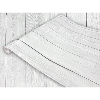 Tapeta Dekorativní PVC Fólie bílá tabule Samolepicí dýha na nábytek 45x100cm