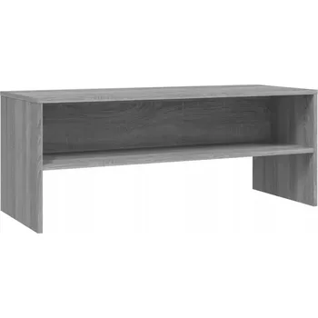 Televizní stolek TV stolek 100x40x40 cm šedý dub sonoma
