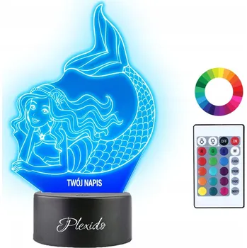 Lampička Noční lampa Plexido vícebarevná