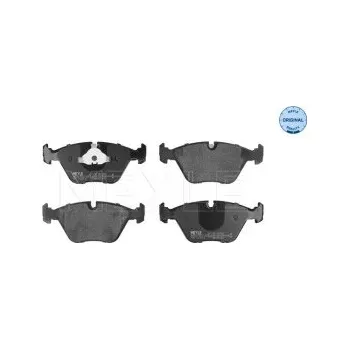 Brzdová destička MEYLE 0252096820 Sada brzdových destiček, kotoučová brzda přední 20968, 21064, 7395D394, D394-7395, MBP0058