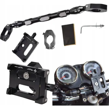 Držák / Montáž na GPS, telefon, smartphone s příčkou na řídítka 22mm