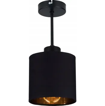 ZÁVĚSNÁ LAMPA pevný lustr stropní 1 Stínidlo zlaté