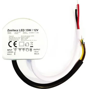 LED páska Transformátor LED 15W IP65