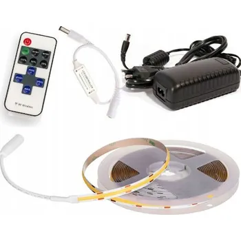 LED osvětlení LED COB pásek NEON EFEKT 5m se stmívačem